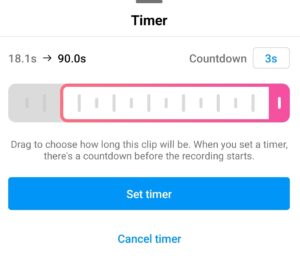 Instagram Reels 90 Seconds